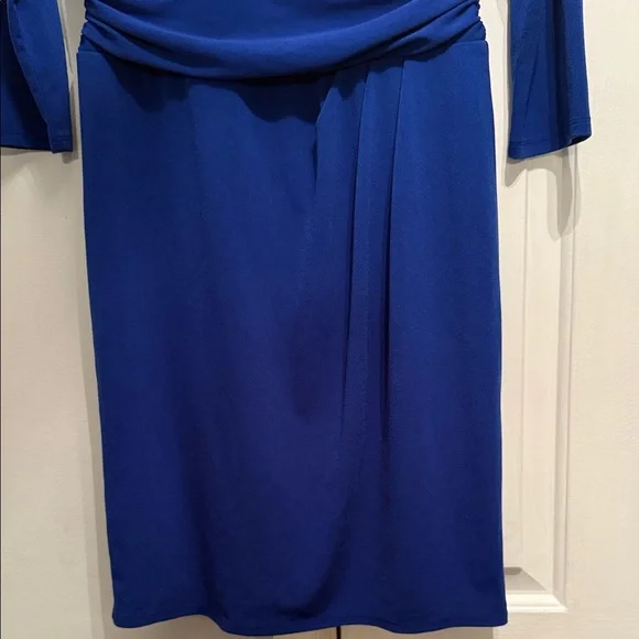 Ann Taylor Cobalt Blue Crewneck Dress - Picture 2 of 7